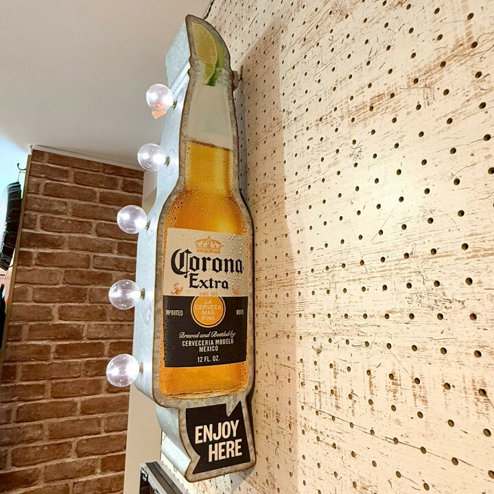 楽天市場】【マーキーサイン コロナビール】CORONA LIGHT LED サイン 