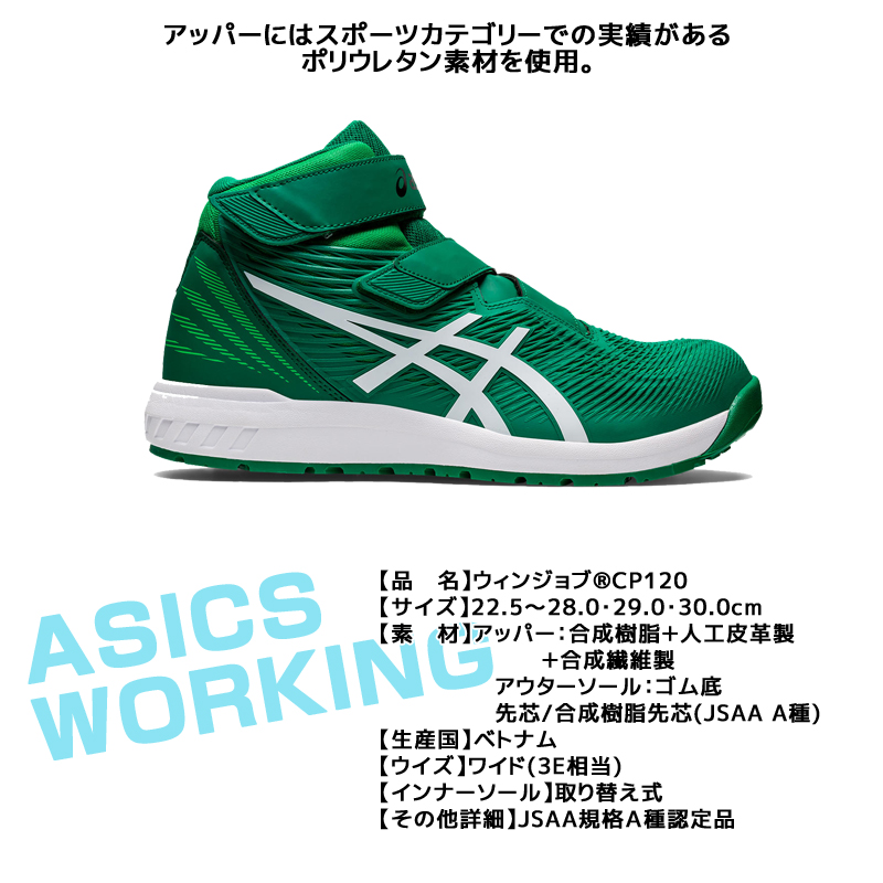 楽天市場】【完売】アシックス 限定色 安全靴 ウィンジョブ CP120 