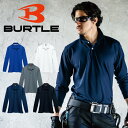 BURTLE バートル 303 長袖ポロシャツ 吸汗速乾 消臭 肩ポケット メンズ レディース対応シルエット