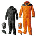 おたふく手袋 レインファクトリー RF-12 ハードタイプ 合羽 レインスーツ 耐久補強 高圧防水 オレンジ ダークグレー 梅雨