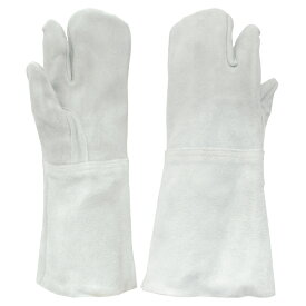 牛床革手袋 3本指溶接用 10双/袋 8301-7 作業用手袋 牛床皮手袋 日光物産 NiKKO