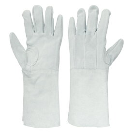 牛床革手袋 5本指背縫い 溶接用 10双/袋 8711-7 作業用手袋 牛床皮手袋 日光物産 NiKKO