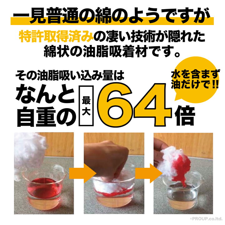 楽天市場】【特許取得の威力】 驚き自重の63倍吸収! 水を吸わない 超 