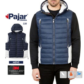 ＼冬物クリアランス／中綿ベスト 軽い、暖かい3Mシンサレート 高品質 Pajar CANADA ELIM パジャールカナダ エリム ベスト ジャケット おしゃれ カジュアル アウトドア アウター メンズ 男性 紳士 秋コーデ