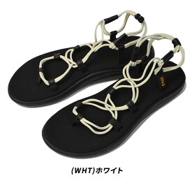 GW直前SALE！TEVA VOYA INFINITY 1019622 テバ テヴァ ボヤ インフィニティー スポーツサンダル レディース スポサン 紐 アウトドア フェス 靴 ぺたんこ ストラップ 歩きやすい サンダル ブラック カジュアル