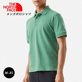 ポロシャツ メンズ 半袖 ブランド ノースフェイス ロゴ ゴルフ NF0A7WE8 スポーツ アウトドア ゴルフ コットン 綿 大きいサイズ 父の日