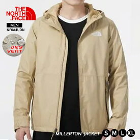 ザ・ノースフェイス マウンテンパーカー マンパ ジャンパー 羽織 上着 撥水 メンズ カジュアル NF0A4UDN スポーツ アウトドア 防水 防風 防雪 DRYVENT ブラック ベージュ