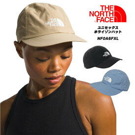 【送料無料】ノースフェイスのアウトドアにぴったりなキャップ THE NORTH FACE HORIZON HAT メンズ レディース NF0A5FXL ナイロン キャンプ レジャー スポーツ 兼用 紫外線防止