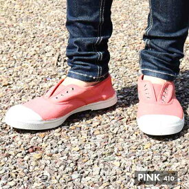 かわいいカラーバリエーション! ベンシモン レディース キャンバス シューズ エリーアンファン 婦人 ELLY FEMME F15149C15L ナチュラル 染め デッキシューズ スリッポン フランス パリ オシャレ カジュアル 靴 上履き