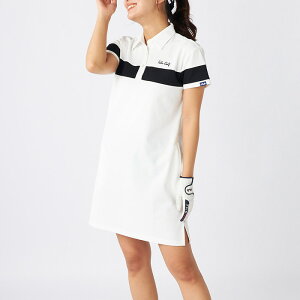 ゴルフウェア レディース FILA ワンピース 女性用 フィラ 吸汗速乾 ストレッチ UVカット スポーツ スイング 運動 快適