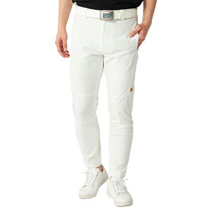 5%OFFクーポン配布中! ラウドマウス LOUDMOUTH メンズ ゴルフ 冷感 8WAY ストレッチ ロングパンツ 美シルエット ロゴ 吸汗速乾 UVカット ストレッチ ホワイト ブラック 無地 シンプル