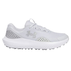 【送料無料】ゴルフシューズ スパイクレス アンダーアーマー 撥水 パークゴルフ シンプル シニア UNDER ARMOUR スニーカー メンズ 男性 紳士 靴 通勤 通学 UA サージ アウトドア 人気 ブランド クッション