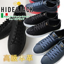 メンズスニーカーブランド hide&amp;jack スニーカー ハイドアンドジャック HIDE JACK Men s Low Top Sneaker 01 OILRBLKWHT