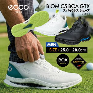 �y���������z��x�������炻�̗����S�n�̗��ɂȂ� ECCO �G�R�[ BIOM C5 BOA GTX �����Y �S���t�V���[�Y �X�p�C�N���X �h�� GORE-TEX �_�C������ �y�� �O���b�v