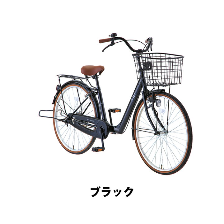 楽天市場】自転車 ママチャリ 完全組立 26インチ 変速なし シティ 