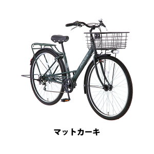 自転車 700c クロスバイク プリシード 完全組立 外装6段変速 サカモトテクノ
