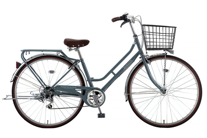 楽天市場】完成品でお届け サカモトテクノ オーガスタ 通学自転車 