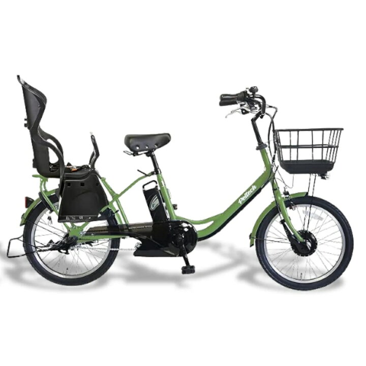 楽天市場】PELTECH ペルテック TDN-207LPC 電動自転車 子供乗せ 後ろ 2 