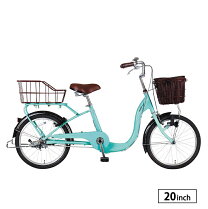 楽天市場】自転車 20インチ（カラーグリーン）（シティサイクル 