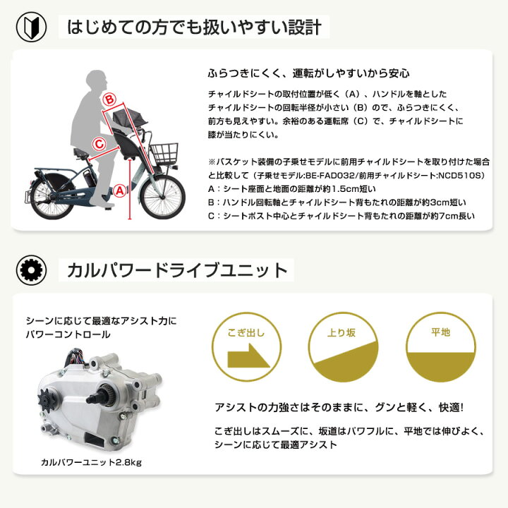 楽天市場】パナソニック 電動自転車 ギュット・クルーム R・DX BE 
