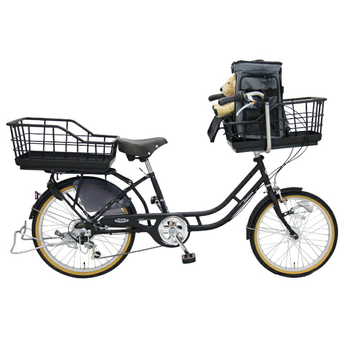 楽天市場】完成品 ペット乗せ 自転車 電動なし 前乗せ 20インチ 22 