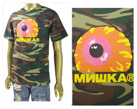 MISHKA ミシカ KEEP WATCH TEE (カモ 迷彩 CAMO) 定番ウォッチデザイン Tシャツ メンズ 【SP181301CM カモ】