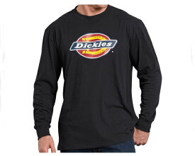DICKIES ディッキーズ ICON GRAPHIC TEE インパクト大 ビッグロゴ ロンT Tシャツ L/S メンズ 【WL45A ICON】