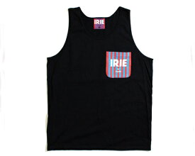 IRIE LIFE アイリーライフ by irielife JUN 4 SHOTがディレクション IRIE LOGO POCKET TANK TOP タンクトップ メンズ 【IRSS19-056 LOGO】