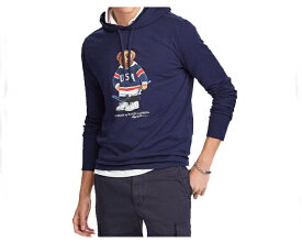 POLO RALPH LAUREN ポロ ラルフローレン Polo Bear Hockey Hoodie 710783408001 ベアー ホッケー Tパーカー Tシャツ L/S メンズ 【LSPOHOODM2 ベアー】