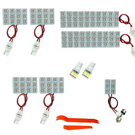 TORIBIO 室内灯 車内灯 と互換性がありま アルファード/ヴェルファイア20系 専用設計のLEDルームランプセット