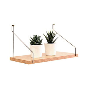 WXVOVXW ウォールシェルフ 壁を傷つけない ウォールシェルフ オープンシェルフ ウォールシェルフ 賃貸 壁 棚 壁掛け棚 吊り棚 穴あけない おしゃれ インテリア 3種類の設置方式 簡単取り付け D