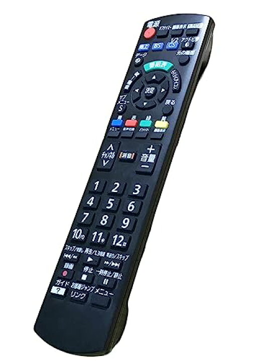 楽天市場】テレビリモコン N2QAYB001017 panasonic ビエラ 交換用 