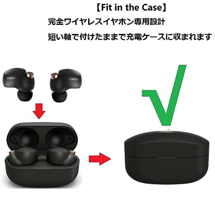楽天市場】A-Pcas イヤーピース WF-1000XM5用 WF-1000XM4用 WF-1000XM3 