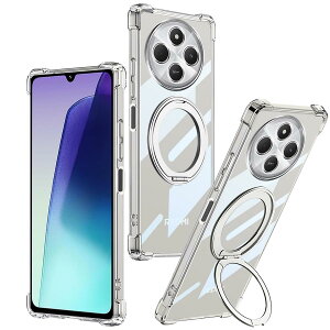 Redmi 14C �p�P�[�X �N���A �P�[�X �V���I�~ 14C �p�P�[�X ���c���� �V�F�� ���傤���� �X�^���h�@�\ �p�x���� redmi 14c �p �J�o�[ ���� �����O�}�O�l�b�g���� 360° ���ׂ�ǂ� �y�ʂœ��� ���G���S
