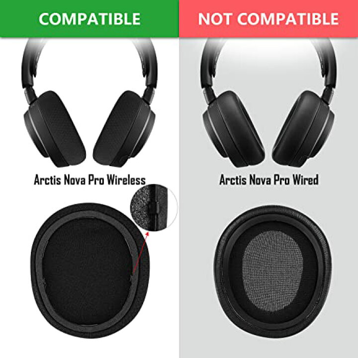 楽天市場】Geekria イヤーパッド Comfort 互換性 パッド スティール 