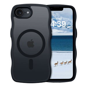 GUAGUA iPhone 17e/16E �P�[�X MagSafe�Ή� �E�F�[�u SE4 iphone17E �P�[�X ���킢�� �\�t�g ���˂��� ����~�� �l�C �؍� ������� �}�O�l�b�g 16e/17e ������ �w��h�~ �ϏՌ� ���킢�� �A�C�t�H��SE4 6.1�C
