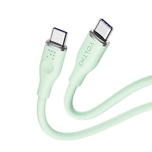 USB Type C P[u VOLTME 100W PDΉ }[d ϋv usb P[u VRfލ̗p ܂Ȃ fh~ Macbook Pro/Air iPad m[gp\R Galaxy Google Pixel Android(AhCh) eΉ USB-C & USB-C