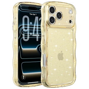 ZTOFERA for iPhone 17 Pro �P�[�X,�������̎q�j�� �p�N���A�O���b�^�[�J�[���[�E�F�[�u�t���[��,iPhone 17 Pro�p���킢���X�}�z�P�[�X,�C�G���[