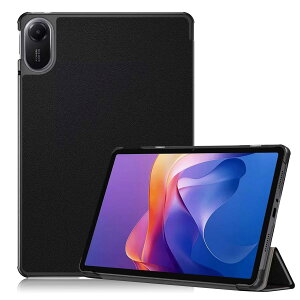Nutmeg �Ή� Xiaomi Redmi Pad 2 ��p�P�[�X �J�o�[ 11�C���` �ی�P�[�X Redmi Pad 2 ��p�^�u���b�g ���[�P�[�X �y�� ���^ �ϏՌ� �S�ʕی�J�o�[ �����h�~ �O�܂�u���P�b�g�@�\ (�u���b�N)