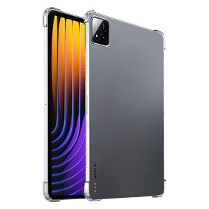 Nutmeg �Ή� Xiaomi Pad 7 / 7 Pro ��p�P�[�X �V���I�~�p�b�h7 / 7 Pro �^�u���b�g�P�[�X �N���A 11.2�C�� �ی�J�o�[ �y�� �ϏՌ� TPU�f�� ���ϖh�~ �����h�~ �C�菝�h�~