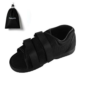 DEEYOTA ギプスシューズ 足関節装具 歩行補助 片足1足 左右兼用 術後シューズ 介護用 ケガ用 ギプス靴 30CM