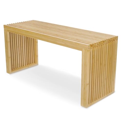 楽天市場】APRTAT 竹製ベンチ ダイニングベンチ 天然竹材 パークベンチ