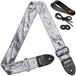 [Amumu] Guitar Strap tbNxxbgM^[Xgbv }CNt@Co[U[GhtAR[XeBbNM^[Ax[XM^[AGLM^[ɑΉ - Vo[