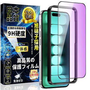�Ή� iPhone 15ProMax �u���[���C�g�J�b�g �K���X�t�B���� iPhone 15ProMax �K���X�t�B���� �ڂ̔��y�� �S�ʕی�t�B���� ���Ɏq�f�ސ��y�K�C�h�g�t���z�d�x9H �w��h�~ ��U�h�~ �\��t���ȒP �C