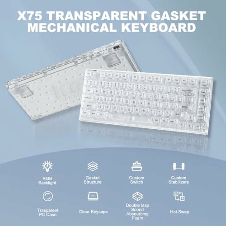 i-rocks K74M イルミネーションメカニカルキーボード - Gateronホット 