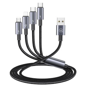4 in 1 [dP[u }[d USB Type-C/USB Type-C/IP/Micro 1{4 4䓯[d USB[dP[u f[^] ϋviC҂ ^CvC P[u ^CvC P[u @Ή 1.2M ubN