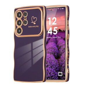 ZTOFERA Samsung Galaxy S24 Ultra 5G �p �n�[�g�P�[�X �l�C ������� �T���X�� �M�����N�V�[ S24 Ultra �E�F�[�u �P�[�X �_��� TPU �V���R�� �X�}�z�P�[�X ���b�L���H �\�t�g �y�� �ϏՌ� �؍� ���� �J�o