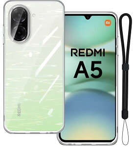 �y20 25 �zFor Redmi A5 4G �P�[�X �ی�J�o�[ �N���A �yHNWEIWEI�z �ϏՌ� TPU�f�� �_�炩����G�� �S�ʕی� �_�炩����G�� �X�N���[�� & �J�����ی� �y�� ���^ �ϏՌ� �����h�~ �w��h�~ ���ϖh�~ 
