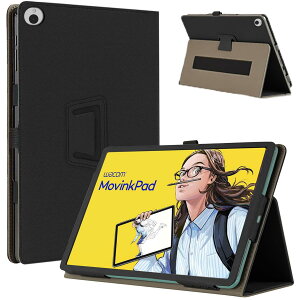 For Wacom MovinkPad 11 �P�[�X �J�o�[�yHNWEIWEI �z 11 �C���` 360°�S�ʕی� ��܂�X�^���h�����p���� �y���z���_�[�t�� ���C�z�� �S�ʕی�^ �C�菝�h�~ �ω��� �����^�тɕ֗��ȃn���h�X�g���b