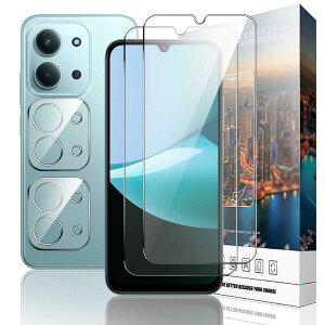 Nutmeg �Ή� Xiaomi Redmi 15C 4G ��p�K���X�t�B���� + �J�����t�B���� Redmi 15C 4G ��p�ی�t�B���� ���{���Ɏq�f�� �d�x9H �C�A�[�� �����ߗ� ��U�h�~ �ϏՌ� �w��h�~
